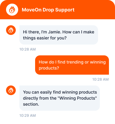 support chat